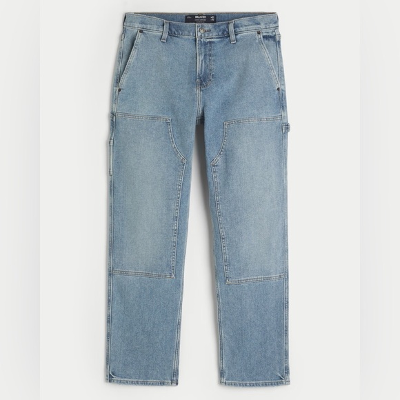 Hollister Other - Hollister Men's Light Blue Relaxed Jeans